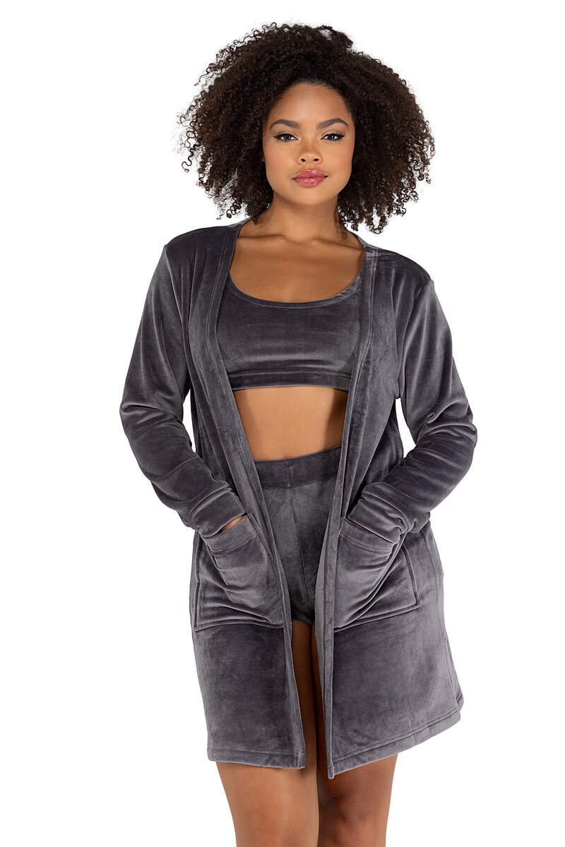 Super Soft Velour Robe by Roma